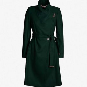 Ted Baker Green Sandra Coat, 1 (new with tags)